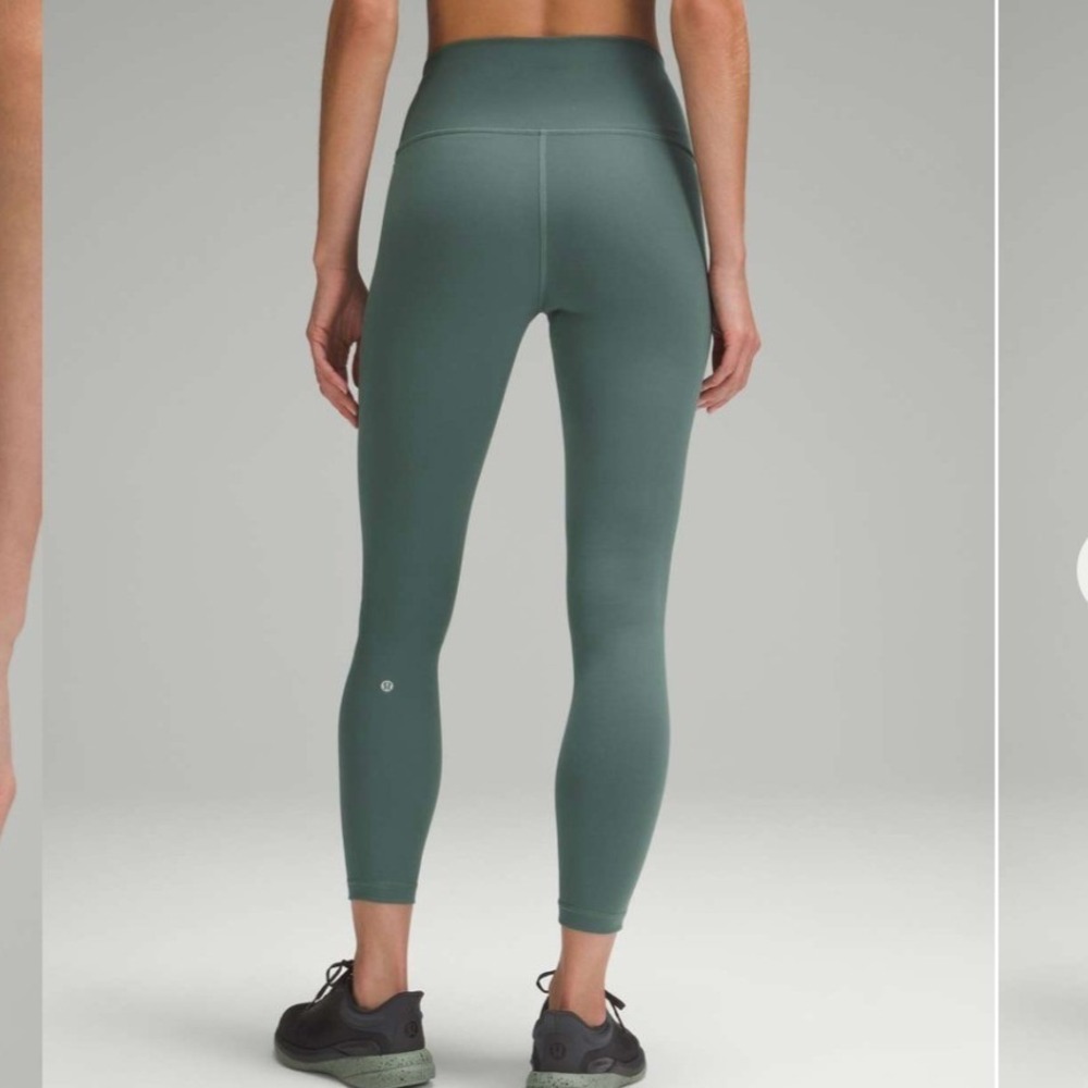 NEW Lululemon Wunder Train High-Rise Tight 25 Size 6 Medium Forest W5CQDS